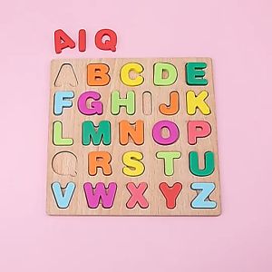 Mumystation Mainan Puzzle Kayu Edukasi Anak 3D Huruf Angka Alphabet Bentuk Mainan Anak Wooden Puzzle