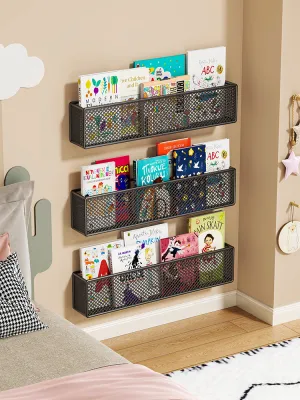 WUBUWEI | Easy Household Childs Book Storage Wall Shelf