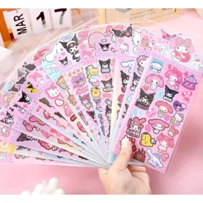 5PCS STIKER KUROMIH HOLOGRAM