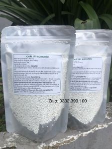 1 gói 500g Bột Tẩy Rong Rêu Sân Xi Măng Siêu Sạch - Tẩy Nhanh Sau 5 PHÚT [ Loại Tốt Dễ Tan ]