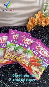 Gói Gia Vị Nêm Sẵn Lẩu Thái Aji - Quick [ Gói 55g]