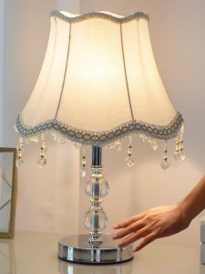 Đèn Bàn Pha Lê Hiện Đại Tối Giản Trang Trí Phòng Ngủ Đèn Ngủ Đèn Bàn Cảm Biến Điện Áp 100V-240V Công Suất 6W-10W