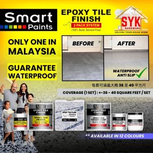 SYK Free Shipping Smart Paint Epoxy Flake Floor Paint 1kg Epoxy Flake Coating Set Colour Flakes Epoxy Floor Coating