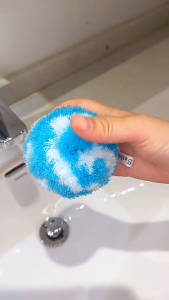 Kitchen Cleaning Ball Steel Wire Pot Scrubber Dish Washing Sponge Bola Pembersih Pelbagai Fungsi 多功能清洁球