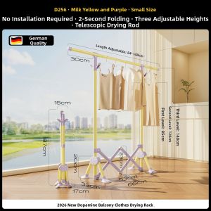 MINGZHI | Colorful Foldable Drying Rack