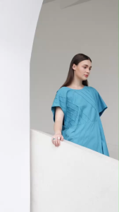 YaccoMaricard SS23 LADY JERSEY S60 BLOUSE เสื้อคลุมแบบอสมมาตร 1510848