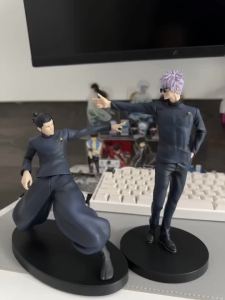 Bandai | 2 kinds 17cm Japanese Anime Jujutsu Kaisen Figure Gojo Satoru Action Figure PVC Model Toys Collectible Statue Standing Kids Gift