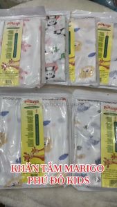 Khăn tắm cho bé sơ sinh vải xô họa tiết cho bé trai bé gái chất vải 100% Cotton Ognic không hóa chất đường viền chắc chắn 80x80cm