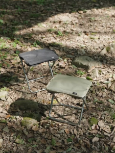 Naturehike Small folding stool outdoor portable aluminum alloy camping stool integrated quick-open bracket light frame stool camping chair ultra-light folding stool
