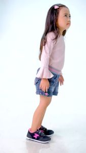 HIPZI Sepatu Anak Umur 1 - 10 Tahun Sneaker Sport Olahraga Laki Laki Perempuan Tk Sd Paud HPM Hitam Pink