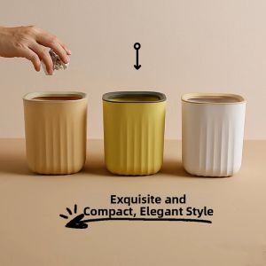 Chinese Style Mini Desk Trash Can