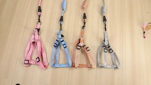 [Rẻ vô địch] Dây Dẫn Chó Mèo - Bộ Dây Dẫn Vòng Yếm Chó Mèo Dễ Điều Chỉnh Chất Liệu Siêu Chắc Nhiều Màu Sắc Và Kích Cỡ