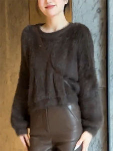 QINGNAER | Youthful Comfortable Fashionable Loose Fit Knit Sweater