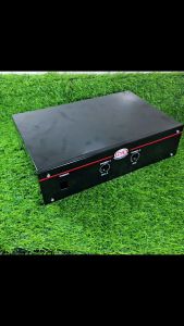 BOX Amplifier DJE Polos 2 Lubang Middel Subwoofer Output Lubang Spekon Canon