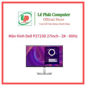 Màn hình Dell P2723D (27.0inch/ 2K QHD/IPS/60Hz/5ms/USB TypeA) - Hàng chính hãng - Bảo hành 36 Tháng