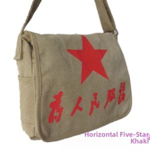 Mens Casual Canvas Crossbody Bag Worksite Backpack Vintage Single Shoulder Sling Bag Street Trend Soft Polyester Lining