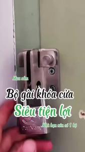 [HCM] Chốt khóa cửa inox 304 full ốc vítchắc chắn và bền bỉ dày 3.0mm -GL314