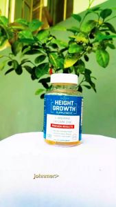 Height Growth Supplement Supports Bone Strength and Joint Health Boosts Immunity Enhances Physical Fitness - 120 Capsules.