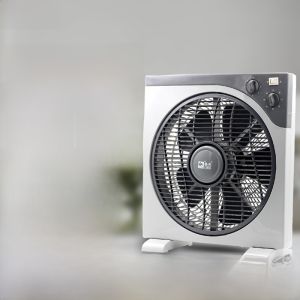 พัดลมตั้งโต๊ะแบบประหยัดพลังงาน Camel Lucky ขนาด 12 นิ้ว สำหรับหอพักนักเรียน หมุนใบพัด พัดลมไฟฟ้าแบบมีสายยาว 45W