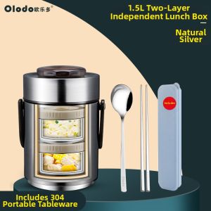 Olodo | 24 Hour Insulated Multi-layer Vacuum Sealed 304 Stainless Steel Lunch Box