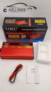HO อินเวอร์เตอร์ 12V3000W เครื่องแปลงไฟรถยนต์เป็นแหล่งจ่ายไฟในครัวเรือน ตัวแปลงไฟรถยนต์สา