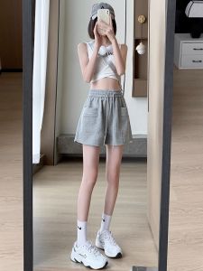 Slimming A-Line Shorts High Waist