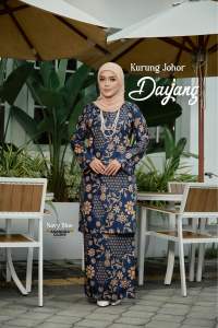 NEW COLLECTION 🔥KURUNG JOHOR DAYANG MATERIAL JAPANESE COTTON LEMBUT CUTTING LOOSE SAIZ XS-XXL