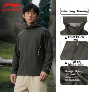 Li-Ning | Áo Khoác Chống Thấm Nhẹ Thoáng Khí