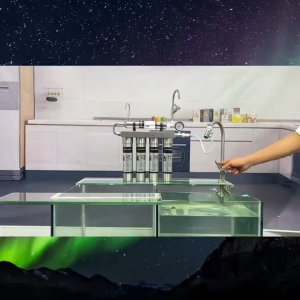 watfac Năm Giai Đoạn Máy Lọc Nước Thép Không Gỉ Siêu Lọc Nước Hộ Gia Đình Uống Trực Tiếp Máy Treo Tường Nhà Bếp Máy Lọc Nước