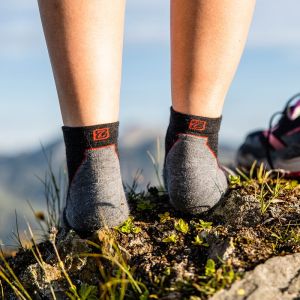 Zeal Wood Professional Marathon Running Socks Mens Womens Wool Short Socks Cross Country Running Ankle Height Sports Socks