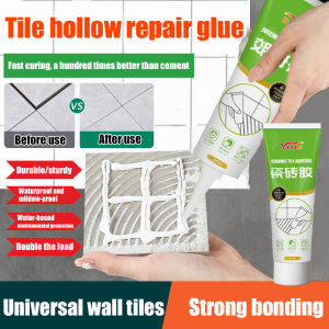 💕Longlasting bonding effect bonding glue tile adhesive Strong adhesion Stronger than cement Repair of bonding Impact resistance Tile Repair Adhesive