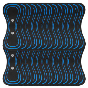 5/10/20Pcs TENSนวดPatch EMSคอนวดแผ่นเจลเทรนเนอร์สะโพกExerciserเปลี่ยนSlimmingเครื่องกระตุ้นกล้ามเนื้อสติกเกอร์