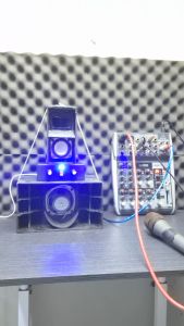 Miniatur sound system planar line array brewog audio Karaoke Dengan Echo Control Konektivitas Mic Berkabel - Lazada