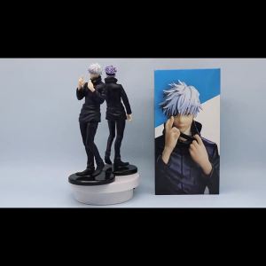 Bandai | 21cm Jujutsu Kaisen Anime Figure Gojo Satoru Action Figure PVC Statue Collection Model Toys Gifts