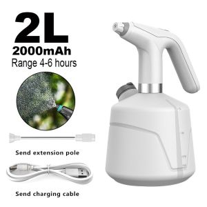 2L Electric Plant Spray Bottle Automatic Watering Fogger USB Electric Sanitizing Sprayer Watering Machine Plants Garden Tool