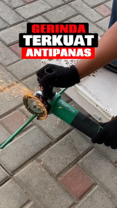 ISKU Mesin Gerinda Tangan 600W Angle Grinder Multifunction/Hand Grinding Machine Angle Grinder Listrik Untuk Memotong dan Poles Besi Angle Grinder Original