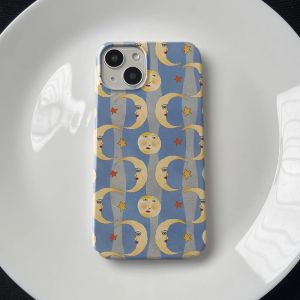 Retro Moon Fun Phone Case Universal Compatible for iPhone 15 pro Max Apple 13 Xiaomi 14 pro New Mate60 Huawei P50 Nova12 Honor90