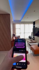 Outsmart WiFi Smart LED Strip Light RGBIC  – Dream Color Ambient Lighting App & Voice Control