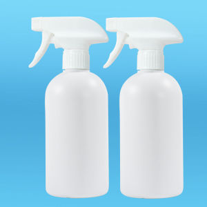 Spray Bottle Cleaning Disinfectant Alcohol Spray Bottle HDPE Material Plastic Chemical Bottle Sterilization Fine Sprays Sprinkling Can 500ml