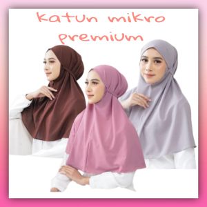 bergo maryam katun mikro premium