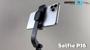 Remax Selfie P16 - ไม้เซลฟี่ เชื่อมต่อบลูทูธ สำหรับรีโมท มีเครื่องสำอางบลูทูธ