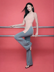 V-up High-waisted Flare Yoga Pants