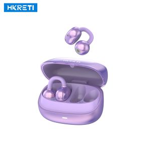 Original HKRETI HG10 Clip on Wireless Earphones Bluetooth 5.4 Sport Waterproof Noise Reduction Stereo Compatible with Android and iOS