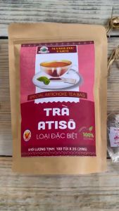 [PREMIUM] Trà Atiso Mangline Farm Đà Lạt gói 100 túi lọc đồ uống đậm đà thơm ngon thanh nhiệt mát gan đẹp da mặt