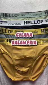 MOO C1370 Celana Dalam Pria Cd Model Segitiga Cowok Lelaki Motif Daleman Underware Murah COD