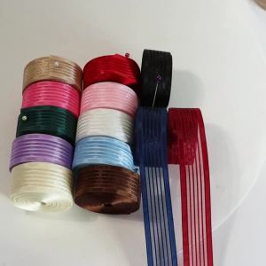 Wholesale 10Yards 1"(25mm) Broadside Organza Ribbon Bow Wedding Christmas Party Bouquet Wrapping Decoration Lace Crafts Ribbons