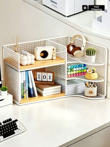 WUBUWEI | Corner Bookshelf Storage Rack
