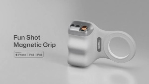 TELESIN Fun Shot Magnetic Hand Grip 2 Phone Camera Phone Holder Shooting Aid Remote Control Handle For Android And iOS Phone
