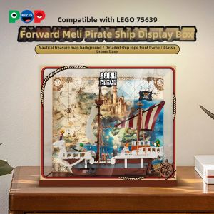 POP BRICKS | Hộp Lưu Trữ và Hiển Thị với Nắp Chống Bụi Acrylic cho Mô Hình