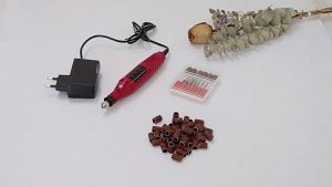 【presale】Electric Nail Drill Machine Nail Polish Set USB Plug Set 6 Nail Drill Bits Pedicure Nail Drill File Polishing Tool